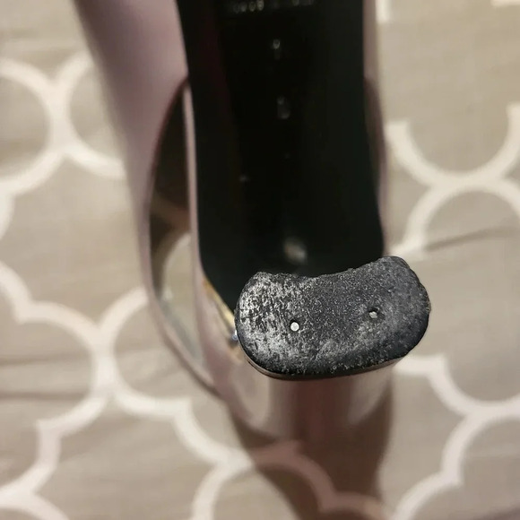 St. John Silver Pumps Heels Made in Italy - Picture 16 of 16